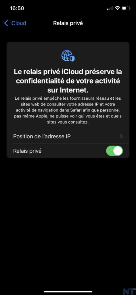 Qu'est-ce que Relais privé de iCloud et est-il meilleur qu'un VPN ? 55 IMG 0120 resultat