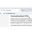chrome url hiding