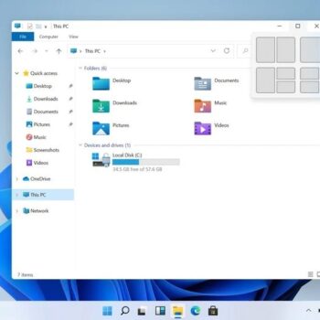 windows 11 snap menu screenshot