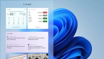 windows 11 widgets dashboard ui