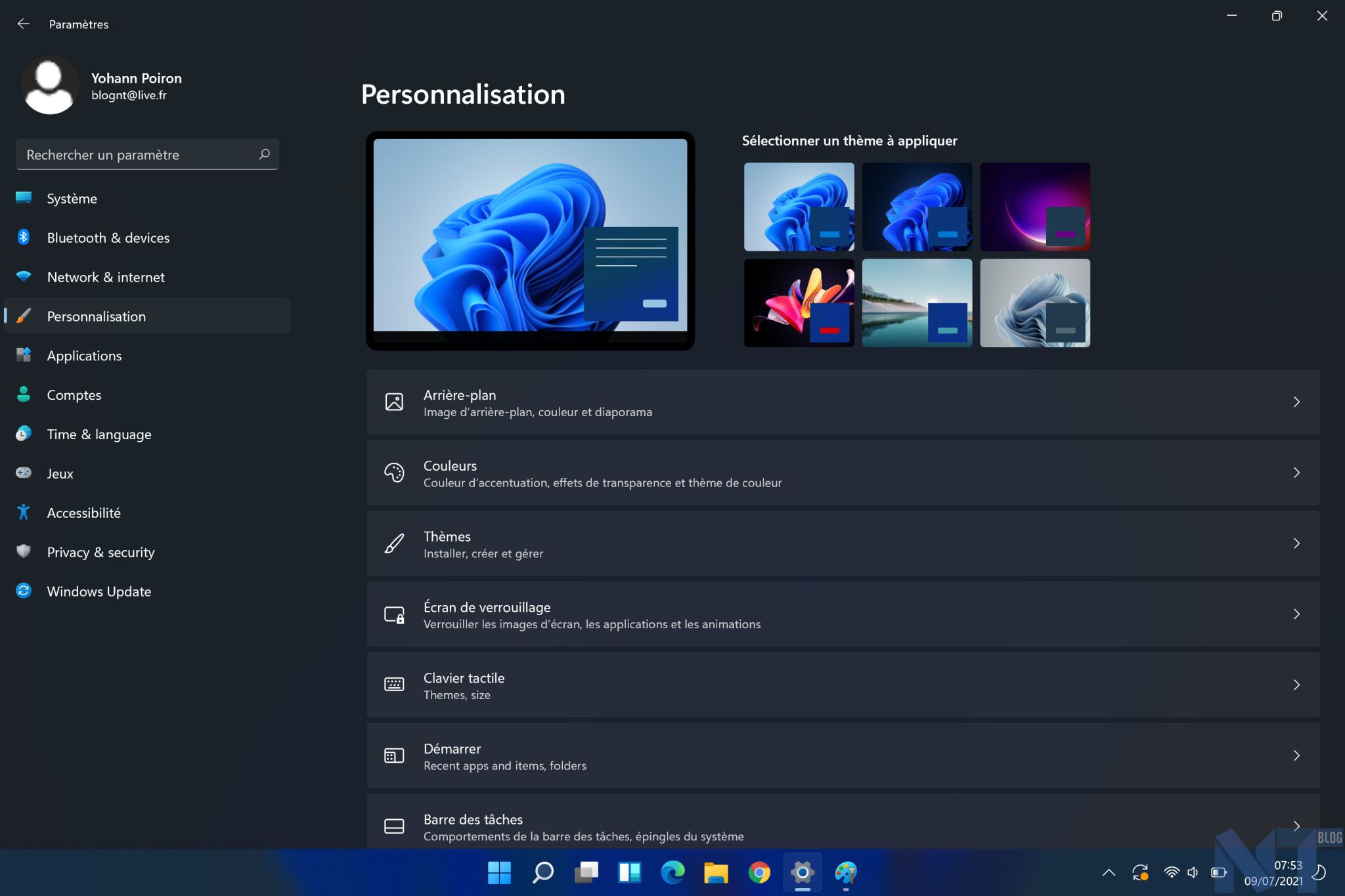 Comment personnaliser le menu Démarrer de Windows 11 ? 51 2021 07 09 2 resultat