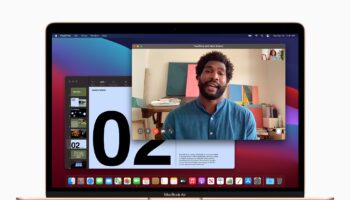 Apple m1 chip macbookair facetim