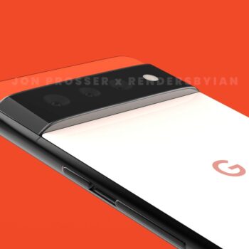 Google Pixel 6 render featured