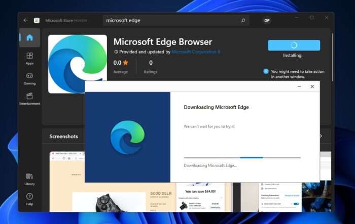 Windows 11 prend enfin le Microsoft Store au sérieux avec l’ajout de Edge