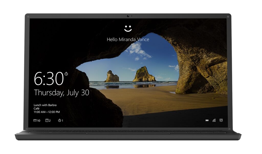 W10 Laptop Hello Device small