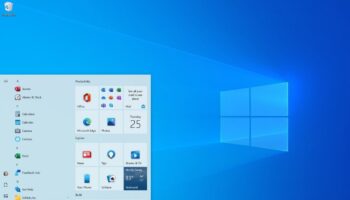 Windows 10 nouveau design menu d