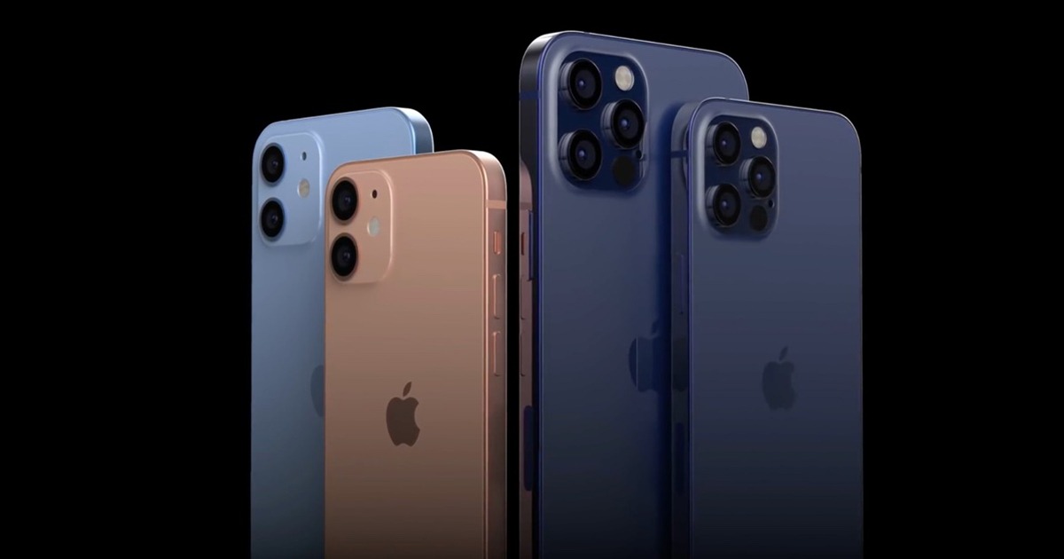 concepto iPhone 12 y 12 pro
