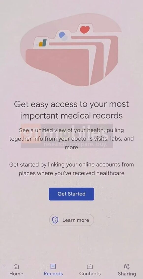 google health app screenshot 01