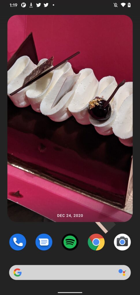 google photos android widget 3