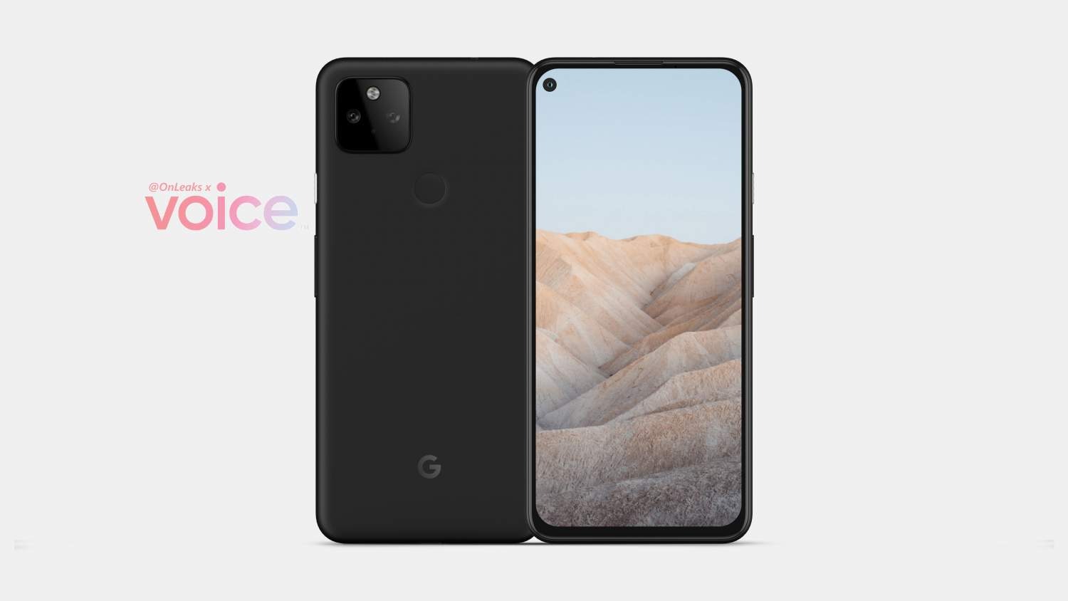 google pixel 5a rendering