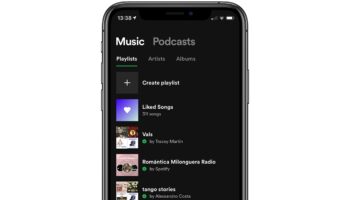 iOS Android Spotify apps