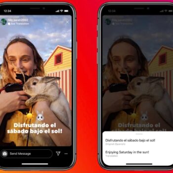 instagram stories translation
