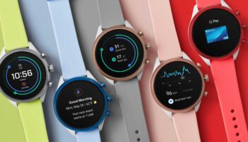 Fossil sport smartwatch header