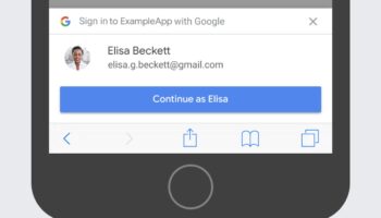 Google Identity Services API