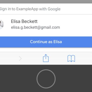 Google Identity Services API