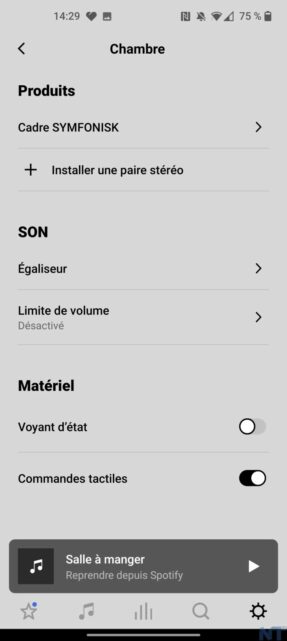 IKEA SYMFONISK Cadre avec enceinte WiFi S 4