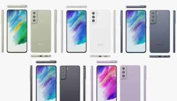 Samsung Galaxy S21 FE render new