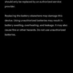 Xiaomi va ralentir la charge des smartphones équipés de batteries tierces en Chine 46 Xiaomi unauthorized battery acti