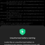 Xiaomi va ralentir la charge des smartphones équipés de batteries tierces en Chine 45 Xiaomi unauthorized battery dial