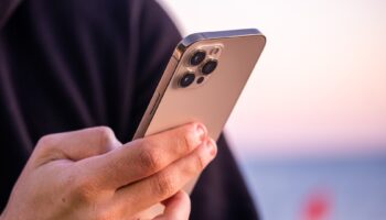 iPhone 12 Pro Max side rails in