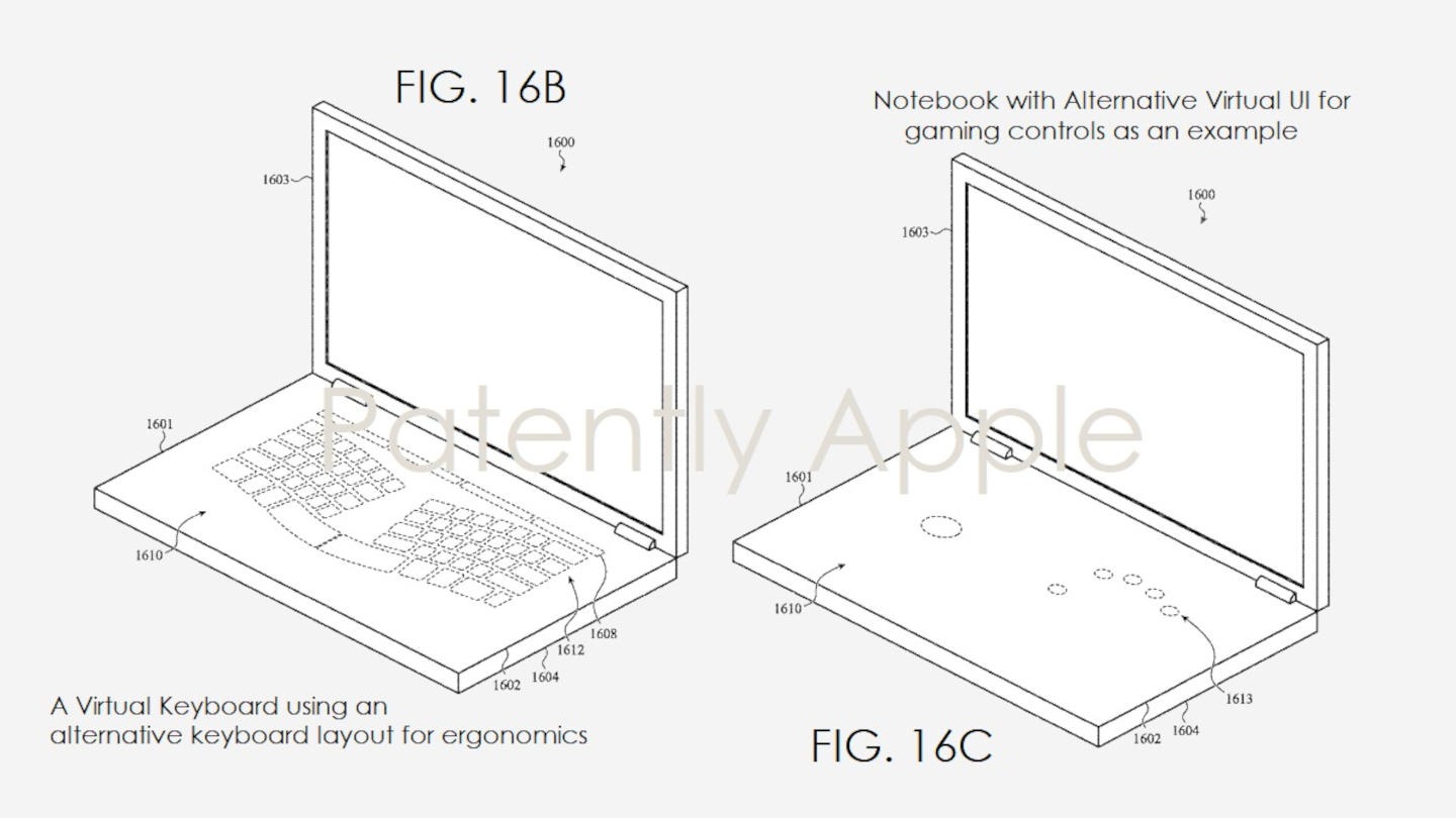 Apple dépose un brevet de MacBook à double écran qui rappelle le Surface Neo 49 macbook dual screen patent 1