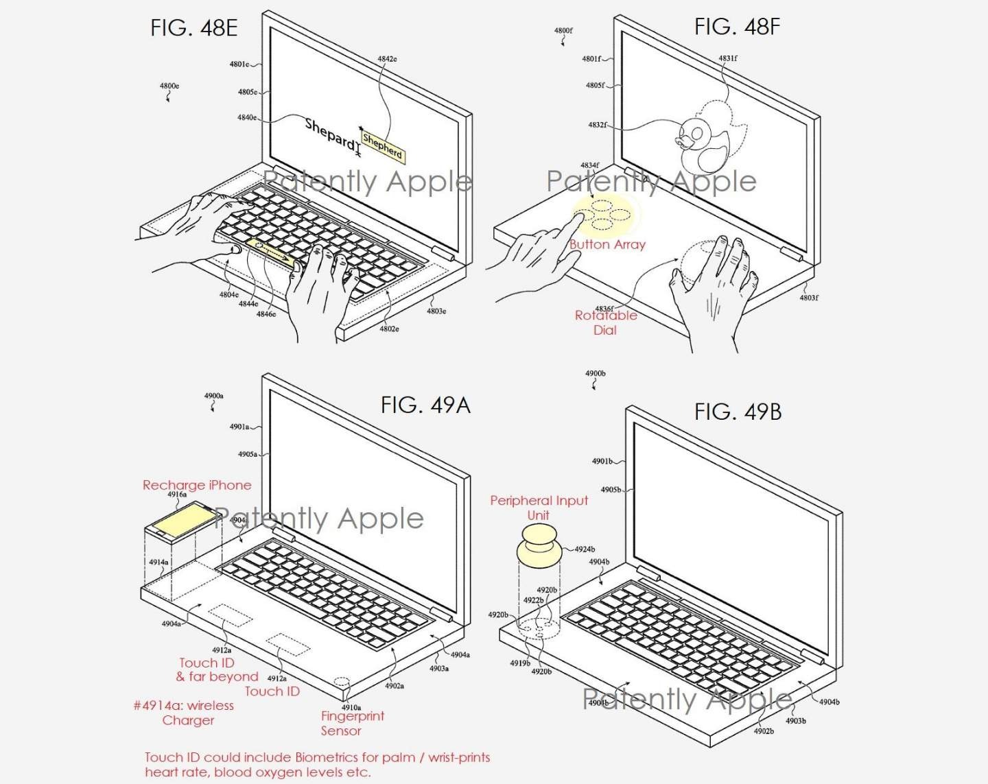 Apple dépose un brevet de MacBook à double écran qui rappelle le Surface Neo 50 macbook dual screen patent 2