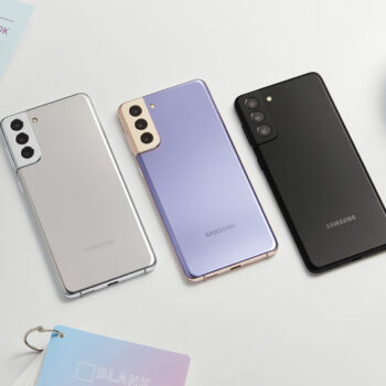 008 galaxys21 plus violet silver black