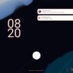 Android 12.1 Dual pane Lockscree