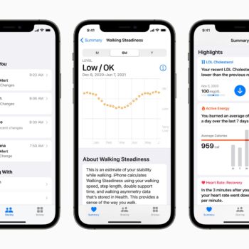 Apple wwdc21 ios15 health app he