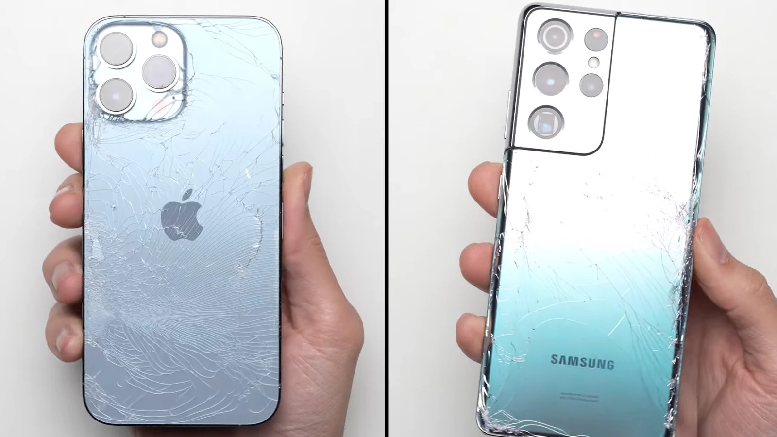 L’iPhone 13 Pro Max s’en sort pas très bien dans les tests de chute