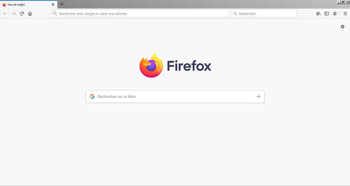 Mozilla Firefox capture decran