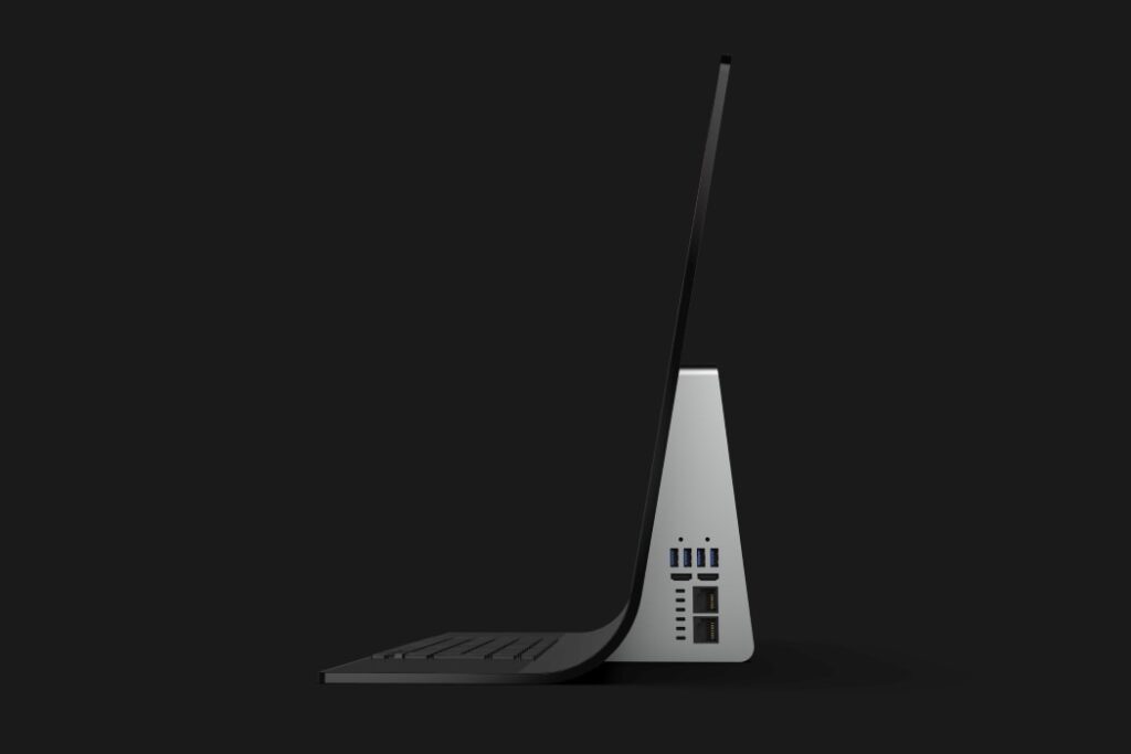 Apple brevette un futuriste iMac avec un design en verre incurvé 38 apple curved imac pro 10