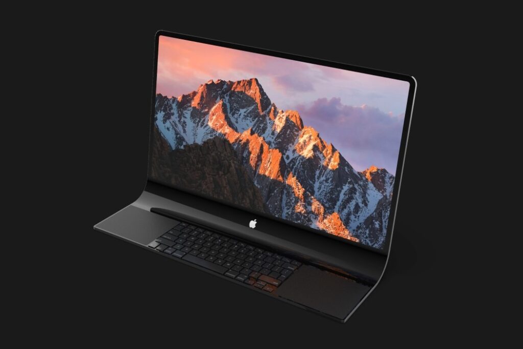 Apple brevette un futuriste iMac avec un design en verre incurvé 37 apple curved imac pro 5