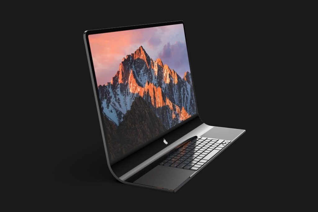 Apple brevette un futuriste iMac avec un design en verre incurvé 40 apple curved imac pro 6
