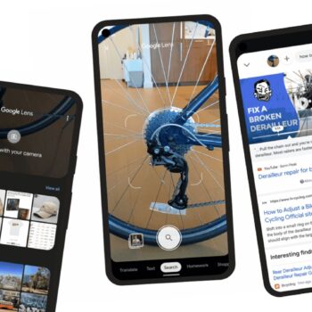 googlelens search bike