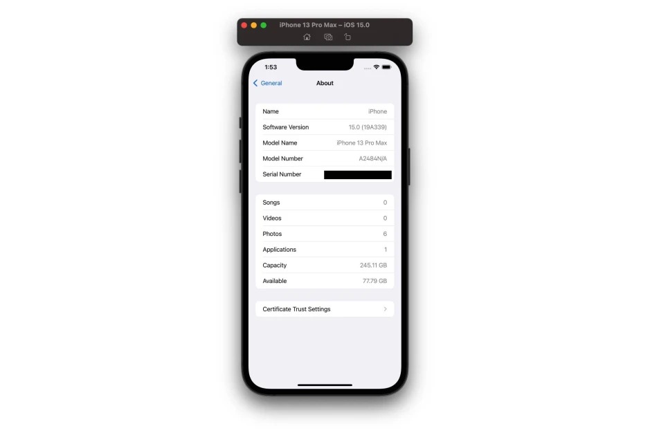 iPhone 13 doesnt show battery pe