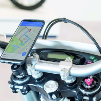 support telephone guidon moto sp