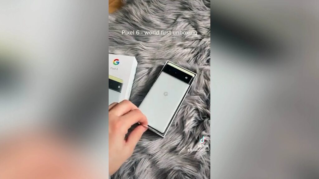 La première vidéo de déballage du Pixel 6 révèle le contenu de la boîte 52 Pixel 6 Sorta Seaform unboxing 2
