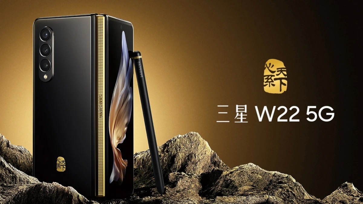 Samsung unveils the W22 5G a pre