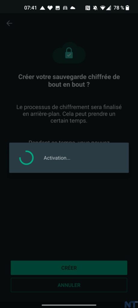 Comment chiffrer vos sauvegardes sur WhatsApp ? 56 Screenshot 20211012 074111 resultat
