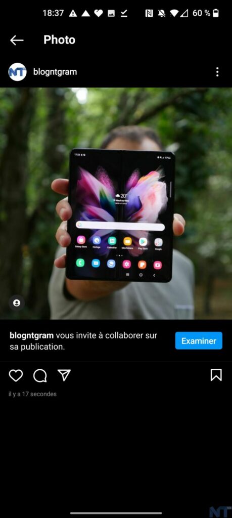 Comment collaborer avec d'autres créateurs sur des publications et des Reels Instagram ? 57 Screenshot 20211024 183758 resultat
