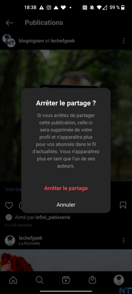 Comment collaborer avec d'autres créateurs sur des publications et des Reels Instagram ? 60 Screenshot 20211024 183832 resultat