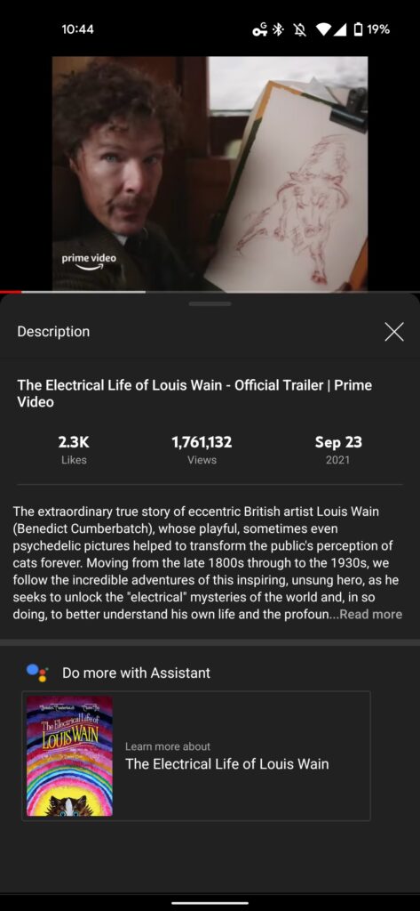 YouTube teste l'intégration de Google Assistant sur Android 51 YouTube Android Google Assistant2