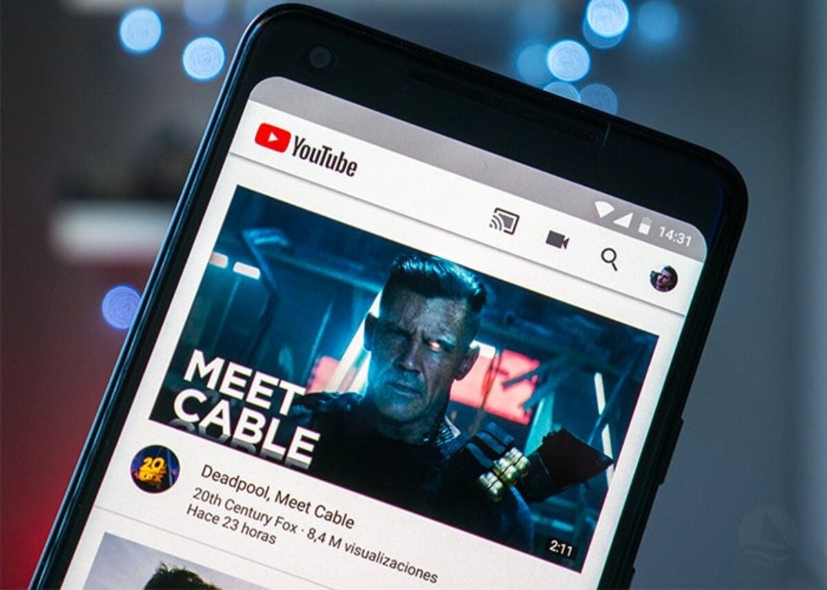 YouTube app para Android