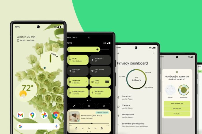 Android 12 est désormais disponible pour les smartphones Pixel