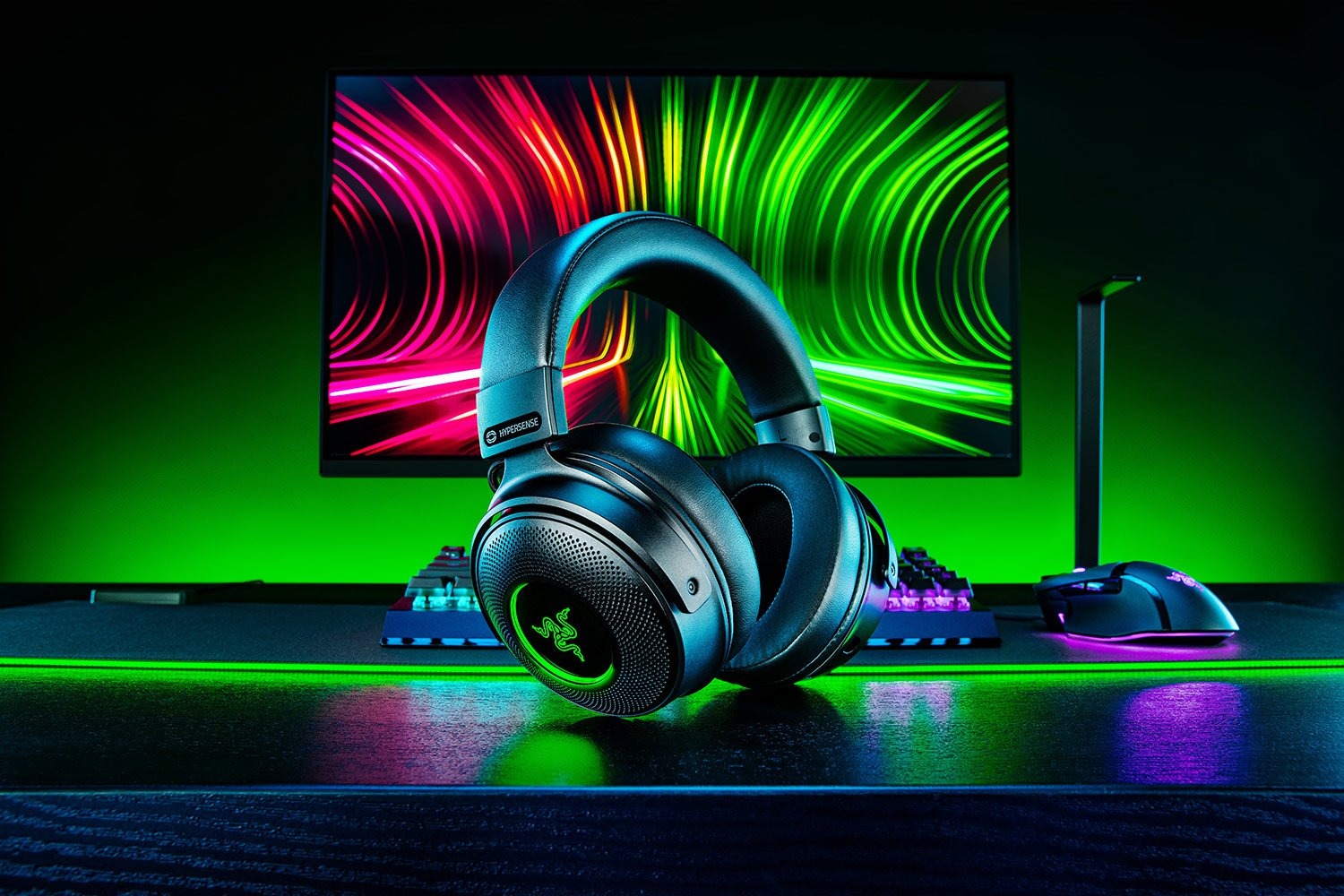Les casques Kraken V3 de Razer offrent un nouveau look, un son raffiné et l’un vibre !