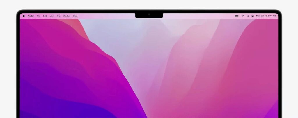 macbook pro notch 1