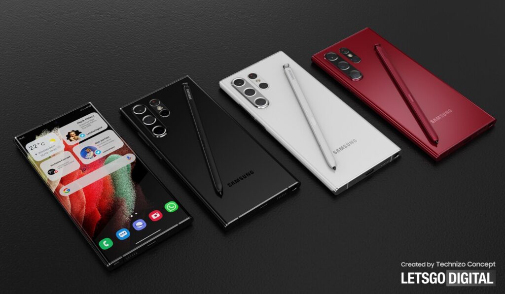 samsung s22 ultra kleuren