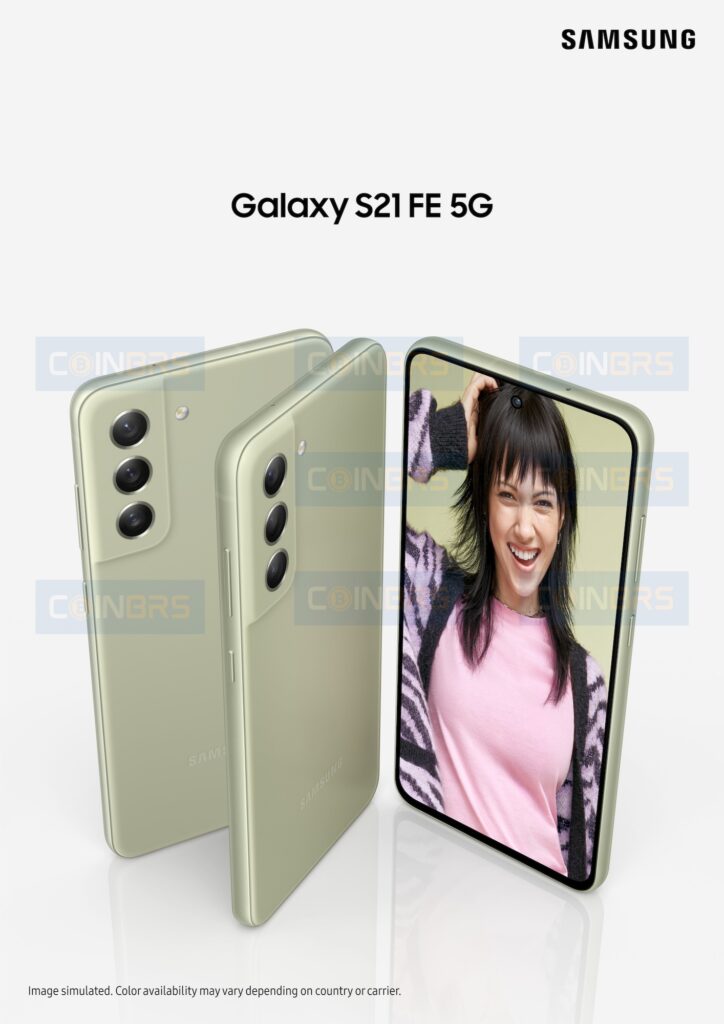 Une image de marketing du Galaxy S21 FE nous donne le meilleur aperçu du smartphone 54 3