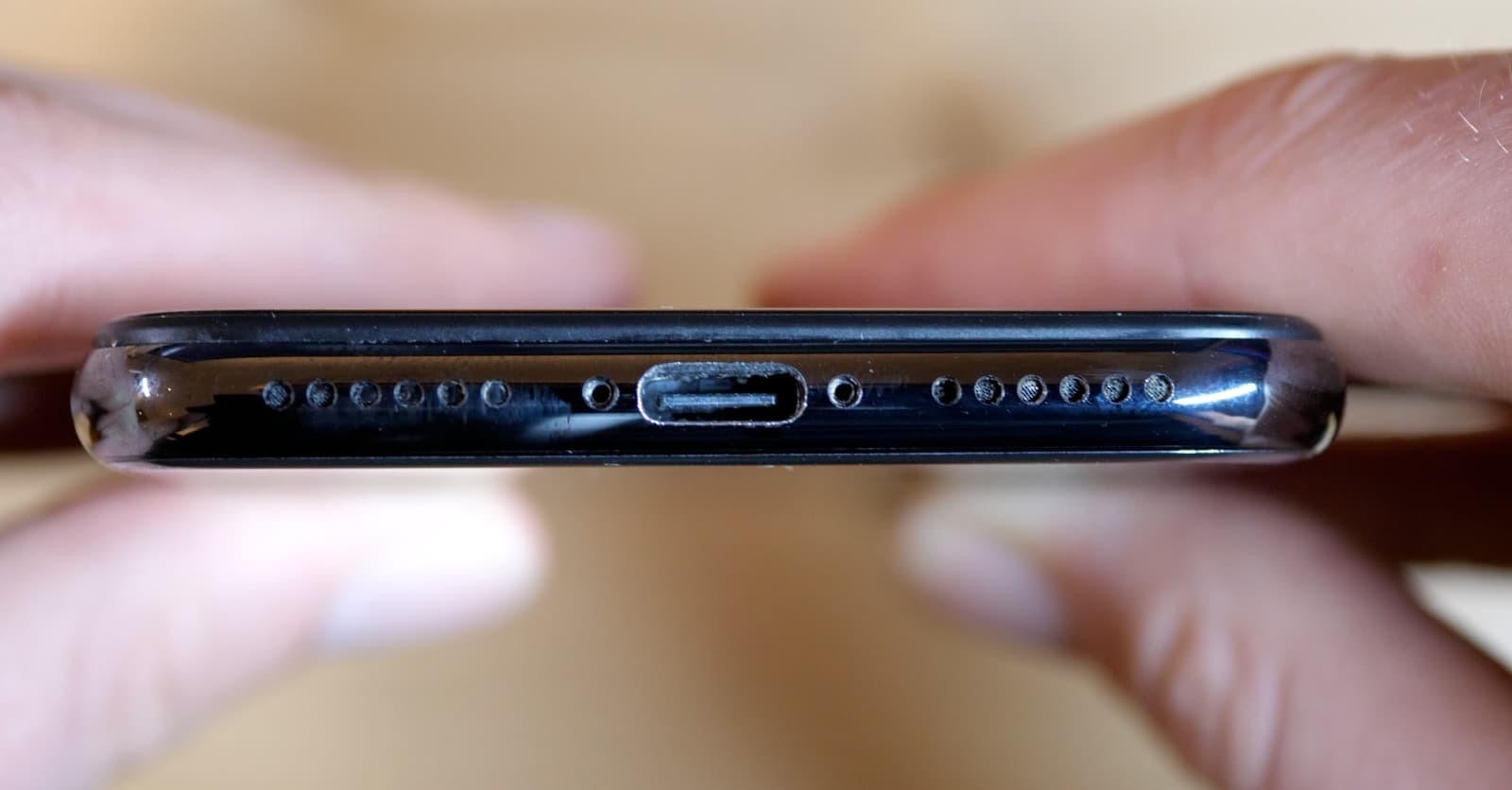 Le port USB C de l iPhone X modi